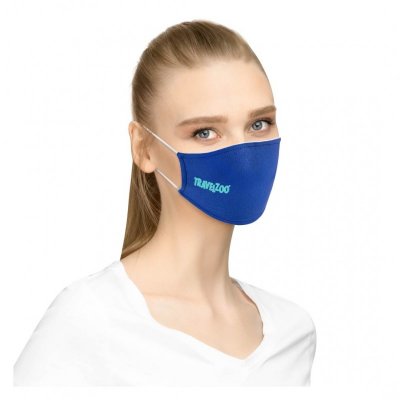 Standard Flat Cotton Face Mask with Pocket for Filter Insert