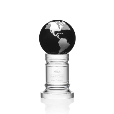 Colverstone Globe Award - Black/Silver