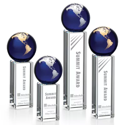 Luz Globe Award - Blue/Gold