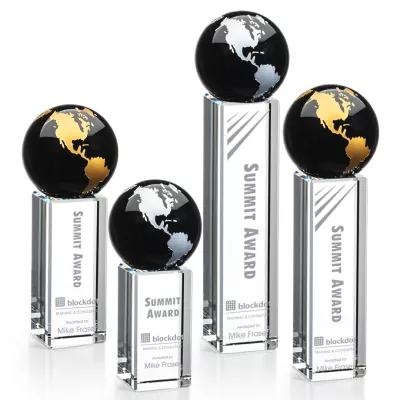 Luz Globe Award - Black/Gold