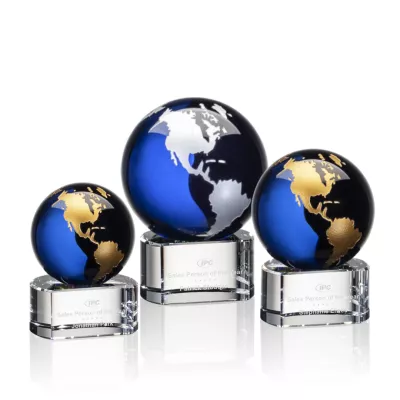 Dundee Globe Award - Blue/Gold