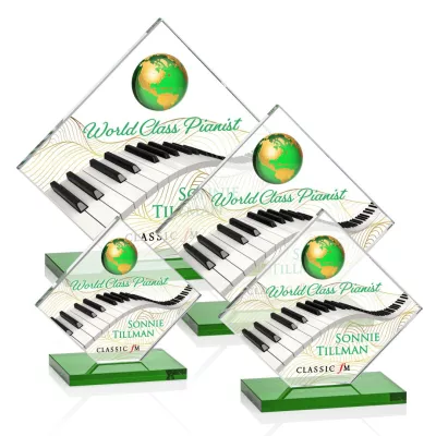 Ferrand VividPrint™ Award - Green/Gold