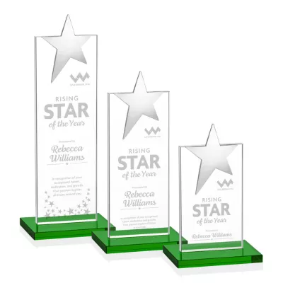 Bryanston Chrome Star Award - Green