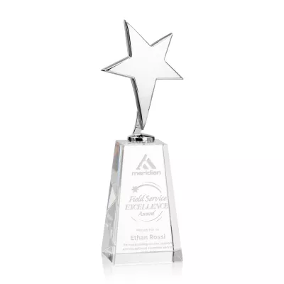 Tuscany Chrome Star on Novita Base - Clear