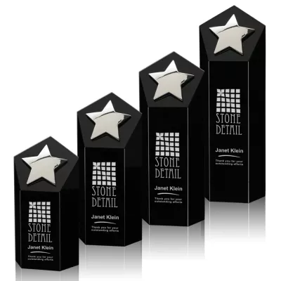 Dorchester Silver Star Award - Black