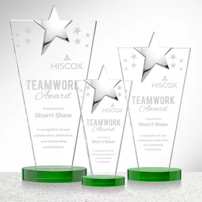 Mantella Chrome Star Award - Green