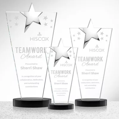Mantella Chrome Star Award - Black