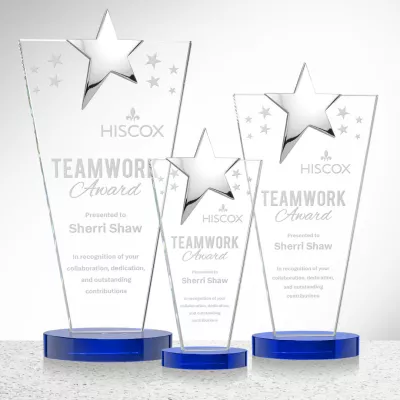 Mantella Chrome Star Award - Blue