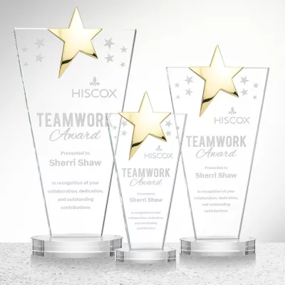 Mantella Gold Star Award - Clear
