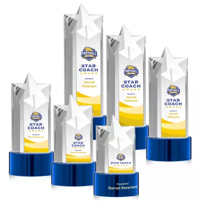 Berkeley VividPrint™ Award on Marvel Base - Blue