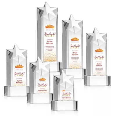 Berkeley VividPrint™ Award on Padova Base - Clear