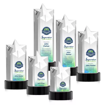 Berkeley VividPrint™ Award on Stanrich Base - Black