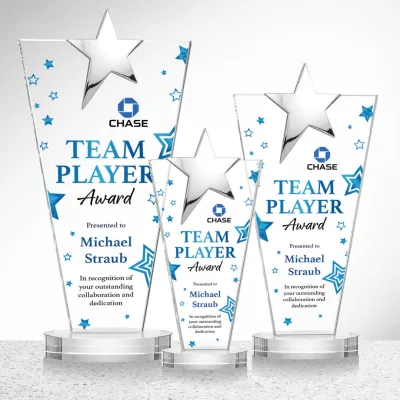 Mantella Chrome Star VividPrint™ Award - Clear