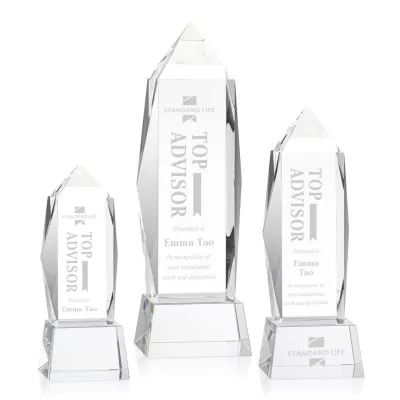 Bloomington Award on Base - Clear