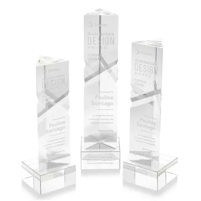 Oakham Award on Hancock Base - Clear