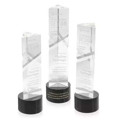 Oakham Award on Marvel Base - Black