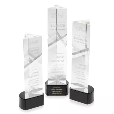 Oakham Award on Paragon Base - Black