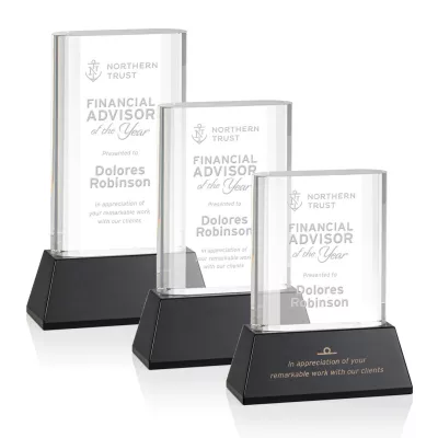 Merit Award on Base - Black