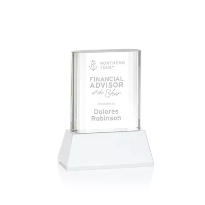 Merit Award on Base - White