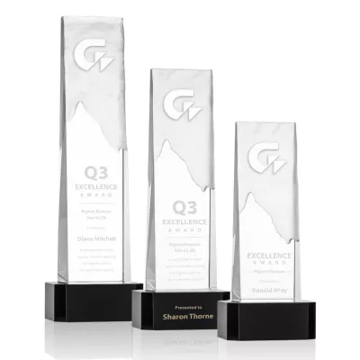 Rushmore Award on Base - Black