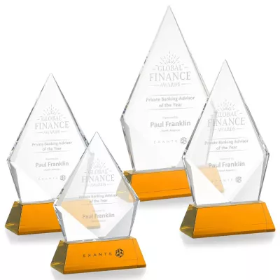 Shelton Award on Newhaven Base - Amber