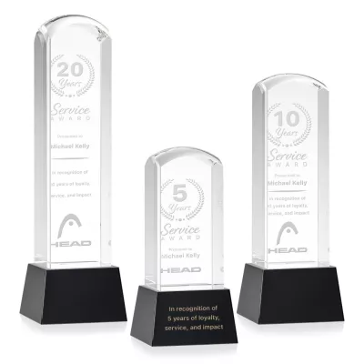 Silkwood Award on Base - Black