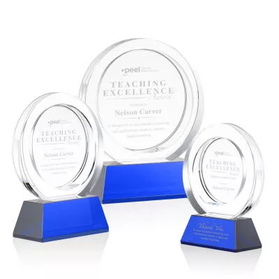 Templeton Award on Base - Blue