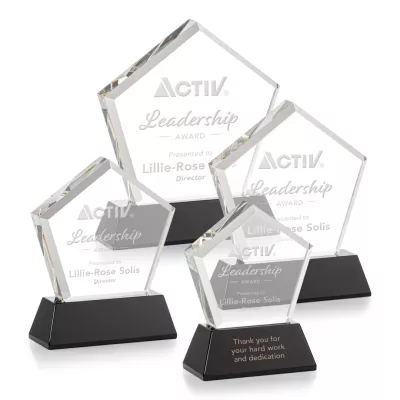 Genosee Award on Base - Black
