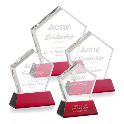 Genosee Award on Base - Red
