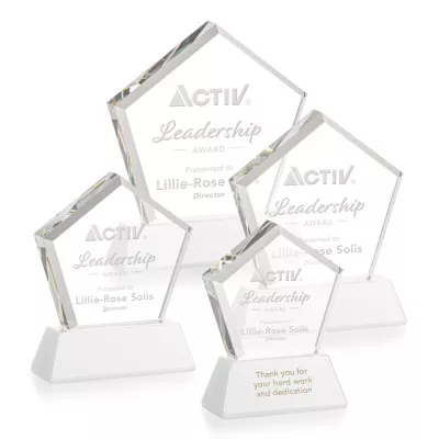 Genosee Award on Base - White