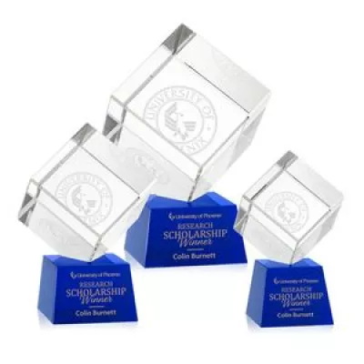 Burrill Award on Robson Base - Blue