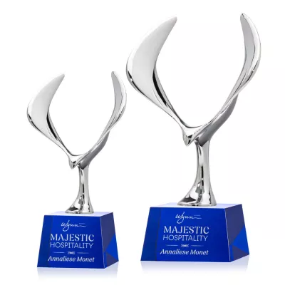 Maverick Eagle Award on Robson Base - Blue