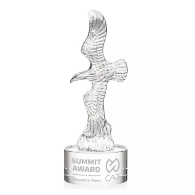 Staffordshire Eagle on Marvel Base - Clear