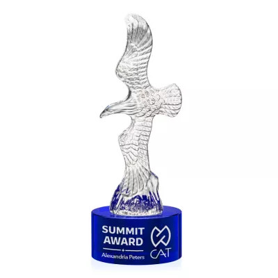 Staffordshire Eagle on Marvel Base - Blue