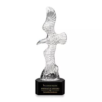 Staffordshire Eagle on Paragon Base - Black