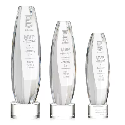 Hoover Award on Marvel Base - Clear
