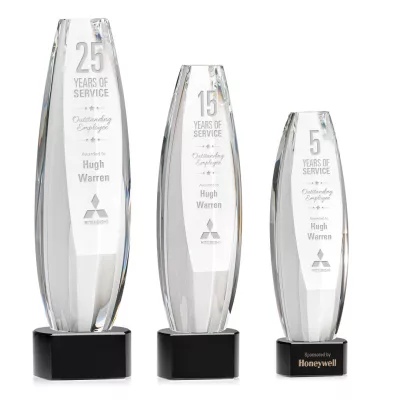 Hoover Award on Paragon Base - Black