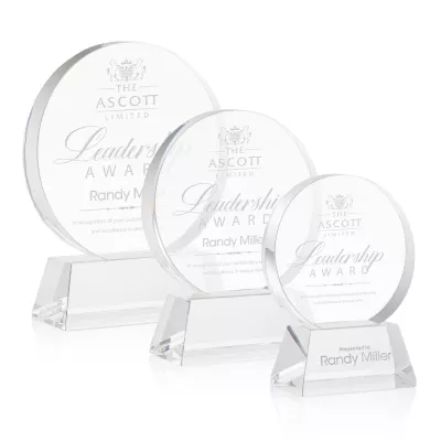 Glenwood Award on Base - Clear
