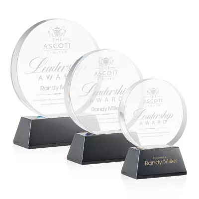 Glenwood Award on Base - Black