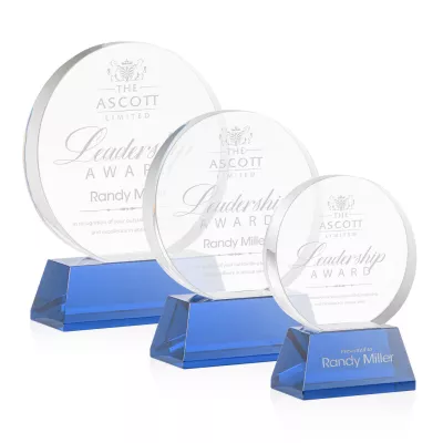 Glenwood Award on Base - Blue