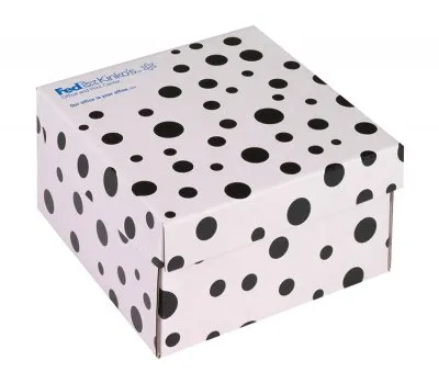 6" x 6-3/8" x 3-3/8" - Fold Above E-Flute Box