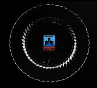 7.5" ClassicWareÂ® Plastic Plate - Clear