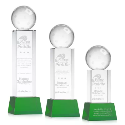 Pickleball Award on Belcroft Base - Green