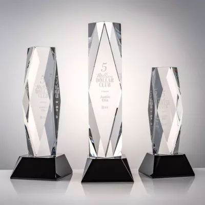 President Award on Base - Black