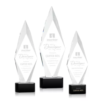 Manilow Award on Paragon Base - Black