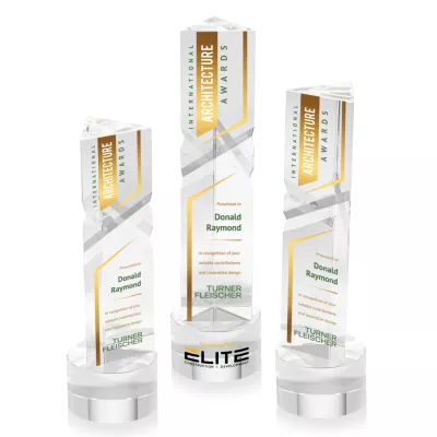 Oakham VividPrint™ Award on Marvel Base - Clear