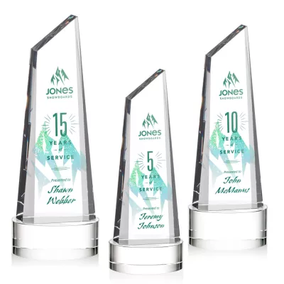 Akron VividPrint™ Award on Base - Clear
