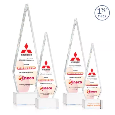Springfield VividPrint™ Award on Hancock Base - Clear