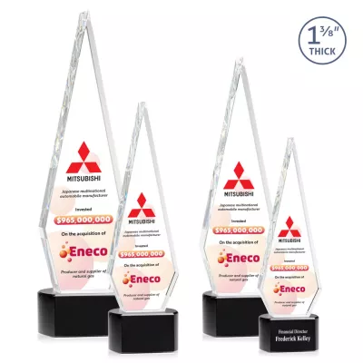 Springfield VividPrint™ Award on Paragon Base - Black