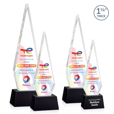Springfield VividPrint™ Award on Robson Base - Black